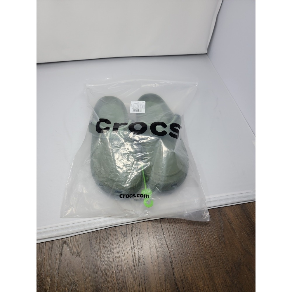 Crocs Yukon Vista II LiteRide Clogs Men Green Size 11 New with Tags - Picture 10 of 10